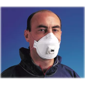 Jednorázová respirátorová maska 3M Aura 9332+ FFP3 s ventilem Cool Flow, 10 ks v balení