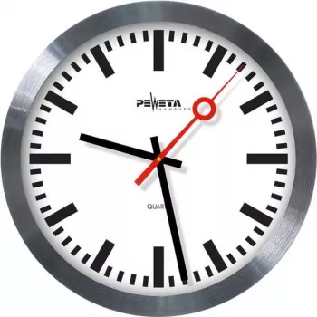 Křemenné nádražní hodiny PEWETA 44.020.325
