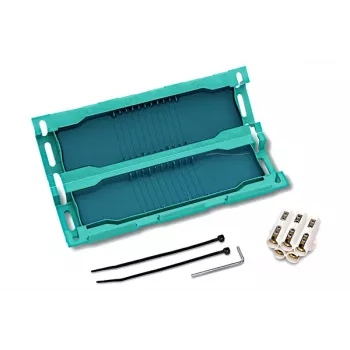 HellermannTyton WIC1-0 Green Snap-On Cable Marker 0, PP, 1.5-2.5mm 435-00656