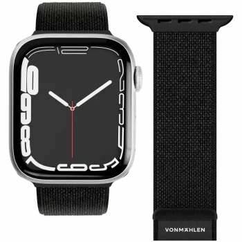 VONMÄHLEN Fitness Loop 2 Sport Band for Apple Watch 44mm, 45mm, 46mm, 49mm - Black