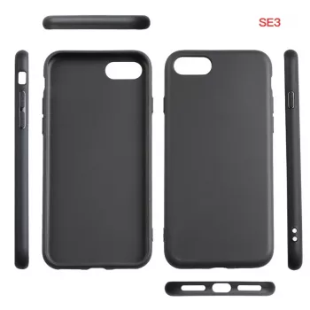 Zadní kryt MRDISC iPhone SE 3 128 GB (2022) černý TPU (MG-BCIPSE22SW)