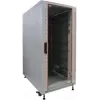 19 inch serverový rozvaděč SRK IT-BUDGET 27U 600x1000 mm skleněné/ocelové dveře smontovaný světle šedý 99ITB19SRK27610GGNM