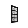Skleněné tlačítko MDT BE-GT08S.01 Glass Push Button Plus 8násobné černé
