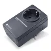 Omezovač zapínacího proudu H-Tronic 1114730 SCL 3680 IP20, 16 A, 3680 W, adaptér se Schuko zástrčkou, černý