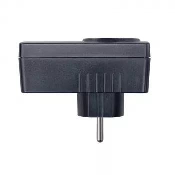 H-Tronic 1114730 Inrush Current Limiter SCL 3680 IP20, 16 A, 3680 W, Schuko Plug-In, Black
