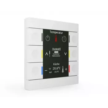 MDT BE-BZS86.01 Smart Control Center 86 mm plast čistě bílý lesk