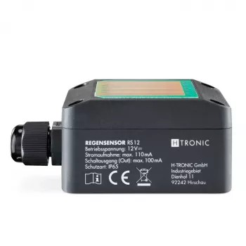 H-Tronic 1115275 Rain Sensor with Potential-Free Relay Contact