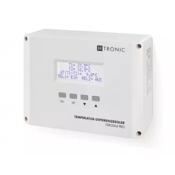 Regulátor teplotního rozdílu H-Tronic TDR 2004 PRO, -99 až +850 °C 1114770