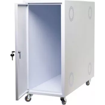 Ochranná věžová skříň T800 IT-BUDGET pro server, PC, UPS – 600x330x800 mm – bílá 90ITBPC1538W