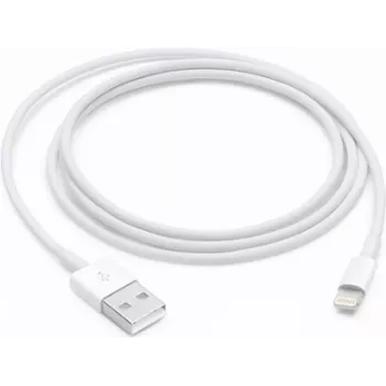 Datový a nabíjecí kabel CYOO Lightning 1 m bílý pro Apple iPhone X, 11, 12, 13 (CY122526)