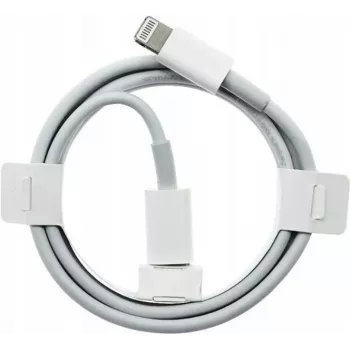 Datový a nabíjecí kabel CYOO Lightning 1 m bílý pro Apple iPhone X, 11, 12, 13 (CY122526)