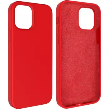 Prémiový kryt z tekutého silikonu CYOO pro Apple iPhone 13 Pro Max - červený CY122573