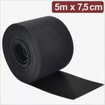 Role suchého zipu na kabely Quadrios 24CA311 5 m x 7,5 cm černá