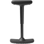 TRENDOFFICE BY DAUPHIN to-swift otočná stolička černá (látkové sedadlo, leštěný hliníkový podstavec, nastavení výšky 420-550 mm) 9299KGSFWKGSS73GSR10UGS165033
