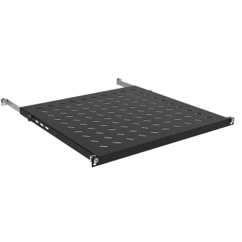 Pevná racková police IT-BUDGET 19 inch 0,5U hloubka 450 mm 80 kg černá 12WZ82648003450161