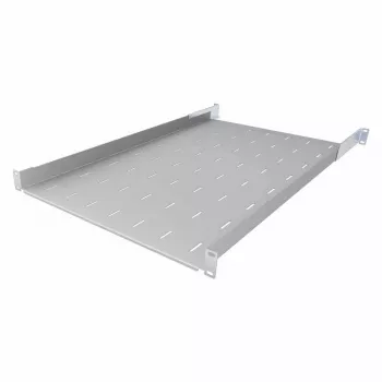 Pevná policová deska do racku 19 inch IT-BUDGET, světle šedá, hloubka 750 mm, 40 kg, 90ITB19FB750G