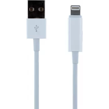 Nabíjecí a audio adaptérový kabel CYOO 2v1 Lightning, bílý