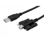 EXSYS EX-K1545V kabel USB 2.0 A samec na B samec, 5 m, černý