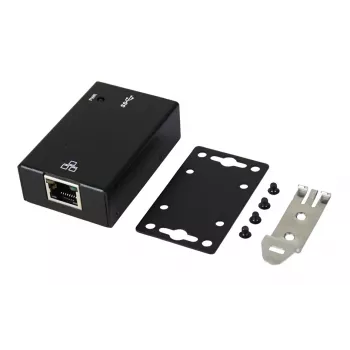 EXSYS EX-1321-WT adaptér USB 3.2 Gen1 na Gigabit Ethernet s DIN lištou, kovové pouzdro