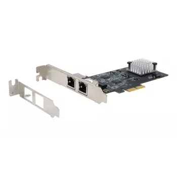 PCIe x2 karta EXSYS Dual 5 Gigabit Ethernet (Realtek RTL8126) EX-60152
