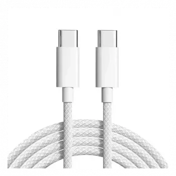 Nabíjecí kabel Cyoo bavlněná tkanina USB-C na USB-C 2 m (CY123447)
