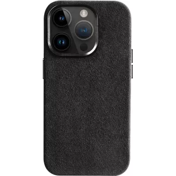 Pouzdro CYOO Alcantara pro Apple iPhone 16 Pro Max - černé CY123618