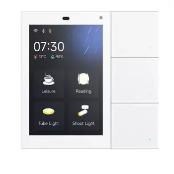 Dotykový panel GVS S3 KNX Room Controller s interkomem a App Server, bílý 503051170