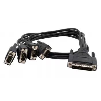 Octopus kabel EXSYS se 4 x 9 pin, délka 1 metr (EX-OPTC44-9-100)