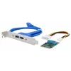 Karta EXSYS EX-48010-3 Mini PCIe USB 3.2 Gen 1 se 2 porty (NEC)