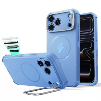 ESR Cyber Tough Kickstand MagSafe iPhone 17 Pro Max / 18 Pro Max Light Blue