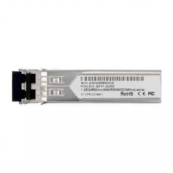 SFP transceiver EXSYS EX-SFP-0055 LC Duplex Multimode 550m 1,25Gbps 850nm -40°C až 80°C
