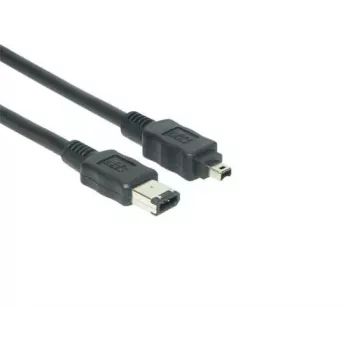 EXSYS FireWire 1394a kabel 6pinový na 4pinový, 1,5 m, černý EX-K6810