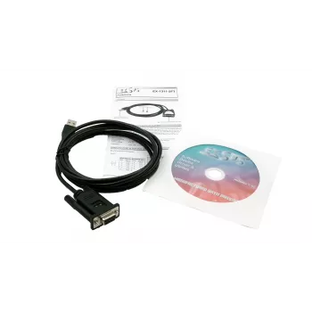 Sériový adaptér USB 2.0 na RS-232 EXSYS EX-1311-2FT, DB9 samice, čipset FTDI, průmyslový teplotní rozsah
