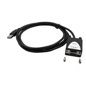 Sériový adaptér USB 2.0 na RS-232 EXSYS s +5V a LED, čipset FTDI (EX-1311-2F-5V)
