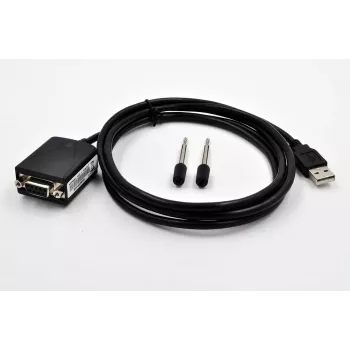 Sériový adaptér USB 2.0 na RS-232 EXSYS s +5V a LED, čipset FTDI (EX-1311-2F-5V)