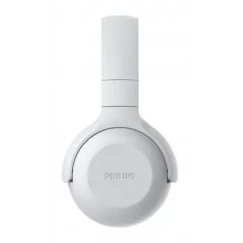 Bezdrátová on-ear sluchátka Philips UpBeat s mikrofonem, bílá