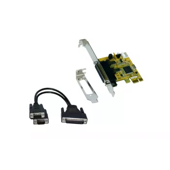 Sériová karta PCI Express 2portová RS-232 EXSYS EX-44343-2S, MosChip MCS9901, Low Profile