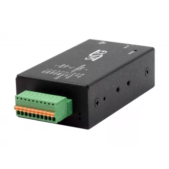 Průmyslový převodník Ethernet na sériové rozhraní EXSYS EX-6131-2, RS-232/422/485, montáž na DIN lištu a na zeď