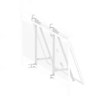 Držák EcoFlow – polouzavřený balkon (EFA-BKWSEMIENCLOSED-W-EU)