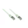 Patch kabel Cat 5e FTP EXSYS EX-K6180-0.25, 0,25 m, šedý