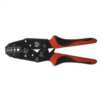 Ráčnové krimpovací kleště C.K Tools T3698A pro BNC a TNC koaxiální konektory