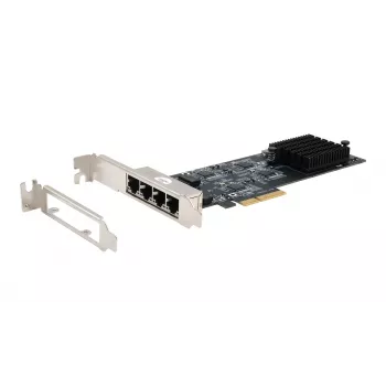 Karta Quad 5 Gigabit Ethernet PCIe x4 EXSYS EX-60154 (Realtek RTL8126)