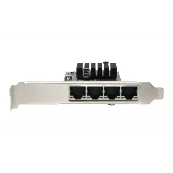 Karta Quad 5 Gigabit Ethernet PCIe x4 EXSYS EX-60154 (Realtek RTL8126)