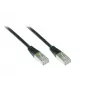 Patch kabel Cat 5e FTP EXSYS EX-K6170-1.5, 1,5 m, černý