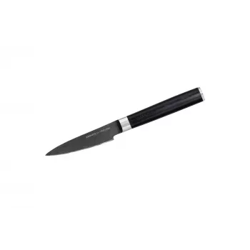 Krájecí nůž Samura Stonewash 90 mm černý