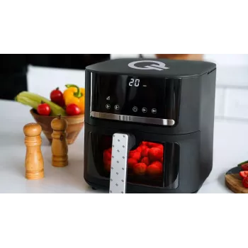 Digitální horkovzdušná fritéza QUIN YJ-6505ADV 6,5 l černá