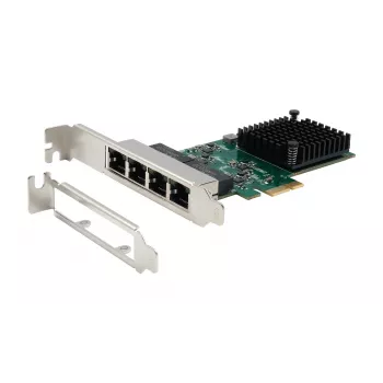 Síťová karta EXSYS EX-60104 Quad 1 Gigabit Ethernet PCIe x1 (Realtek RTL8111H)