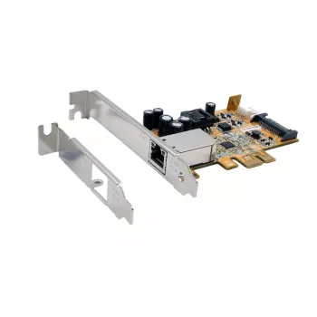 Síťová karta EXSYS EX-6081POE PCIe 2,5G PoE+ 1portová