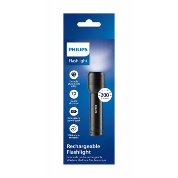 LED svítilna PHILIPS SFL7003R/10 černá