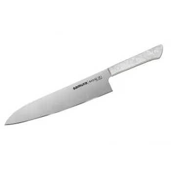 Kuchařský nůž SAMURA Harakiri 240 mm s akrylovou rukojetí černý